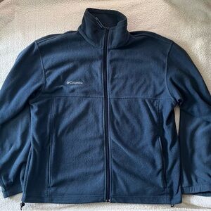 Columbia Blue Performance Jacket Full-Zip Fleece